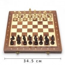 Шахматы ручной работы арт.93 Стаунтон 3 (140F)