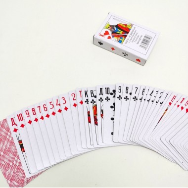 Игральные Карты 9810 Картон 54 карты