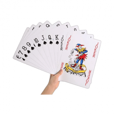 Игральные Карты Пластик Jumbo 175х125 мм