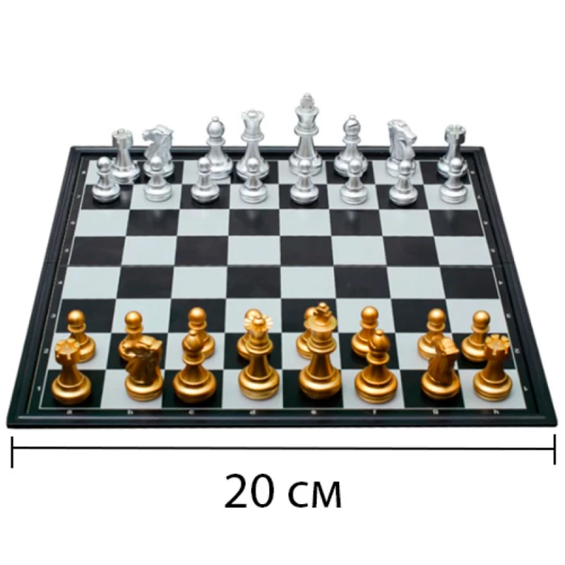 Chess Silver Gold Magnetic