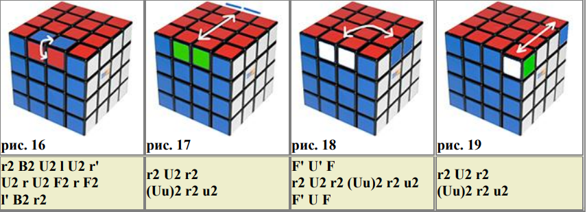 Как собрать кубик Рубика 4 на 4. 